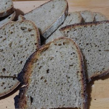 Baron Whole Wheat Bread first slice