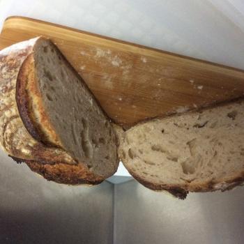 Connie Sourdough bread second slice