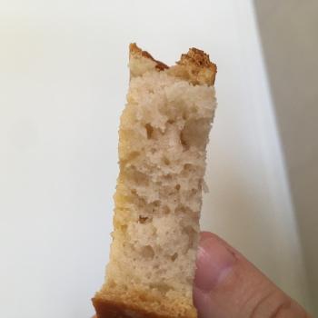 Lulu Sourdough loaf first slice