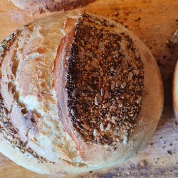Marietjie  Seeded Sourdough bread first overview